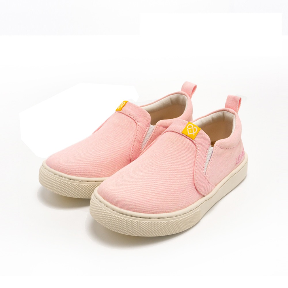 LOMC, [롬크] 수제화 키즈 신발 슬립온 코르피 핑크