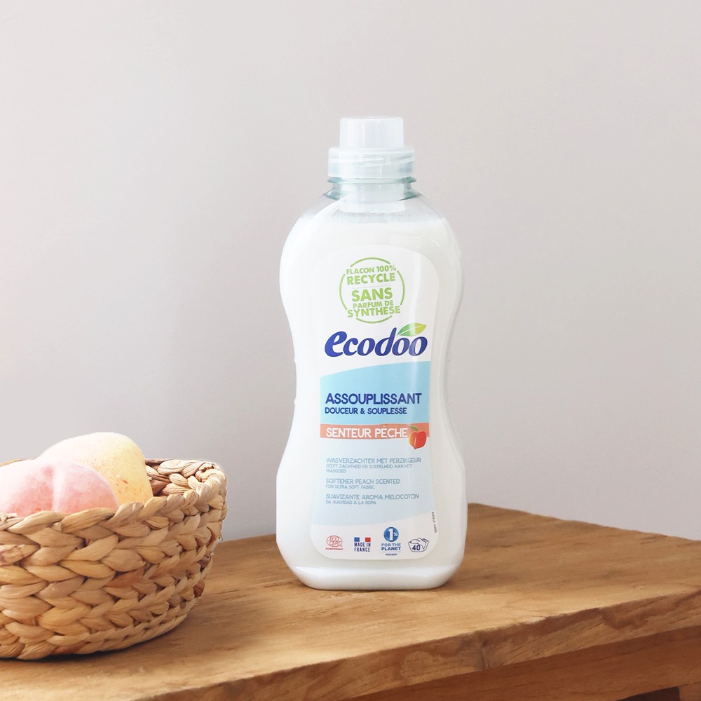 ecodoo, [에코두] 고농축 섬유유연제 피치향 1L (최대 40회 사용)