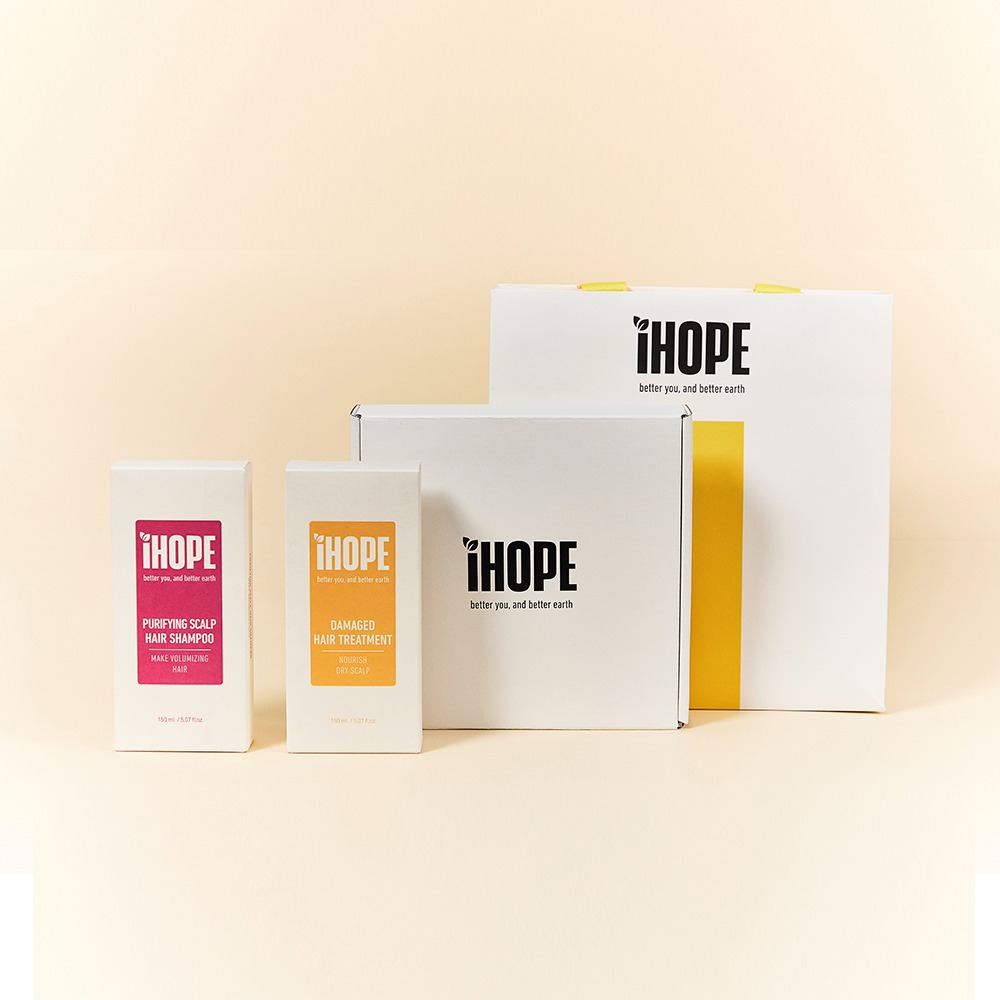 iHOPE, 아이홉 패밀리 샴푸&amp;트리트먼트 2종 헤어 선물세트