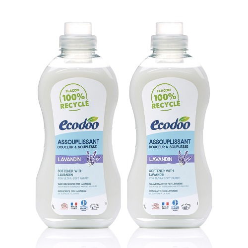 ecodoo, [에코두] 고농축 섬유유연제 라벤더향 1L 2개 (최대 80회 사용)