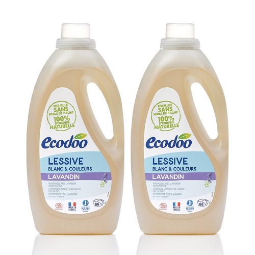 ecodoo, [에코두] 고농축 중성 세탁세제 라벤더 2L 2개