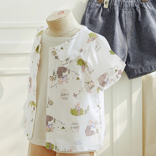 ARIMCLOSET, 숲속에서 만난 귀여운 아가토끼의 일상:) - cute bunny cotton baby sailor shirts