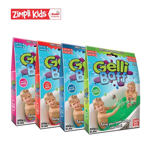 Zimpli Kids, 영국 짐플리키즈 목욕놀이  젤리 베프 4종 SET
