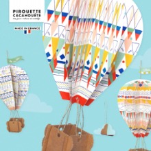 Pirouette, [피루엣] 프랑스 자연주의 홈스쿨링 교구 - 꿈 속의 열기구